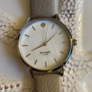 Kate Spade New York mother of pearl face watch